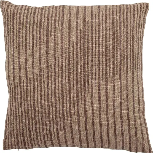 Bloomingville Kussen katoen bruin Witham 45x45cm [gid://shopify/Metaobject/307221758287]