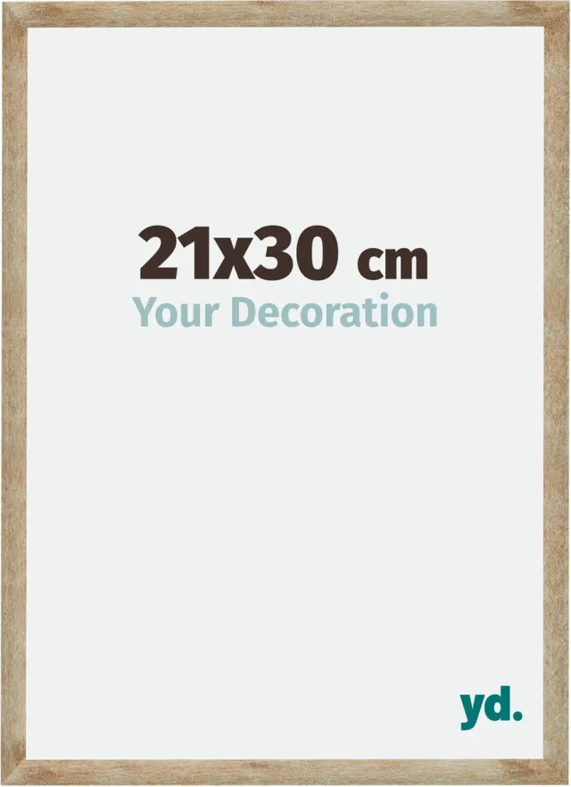 yd. Your Decoration - Fotolijst 21x30 cm - MDF - Goud - Catania