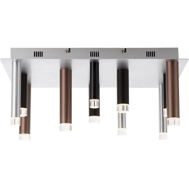 Brilliant CEMBALO - Plafondlamp - Bruin