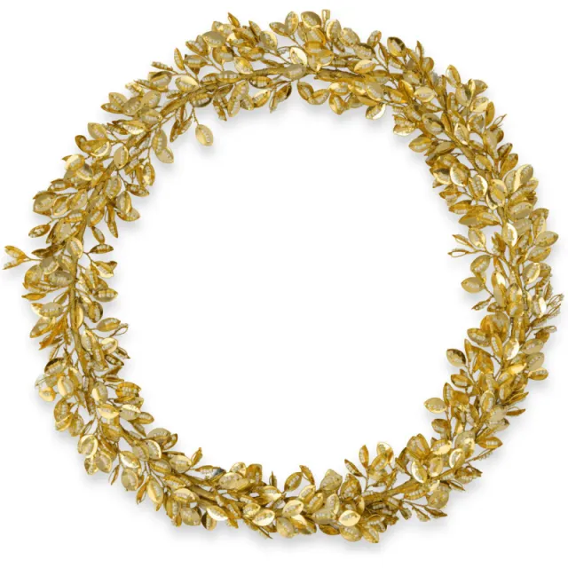 vtwonen metalen kerst ornament goud