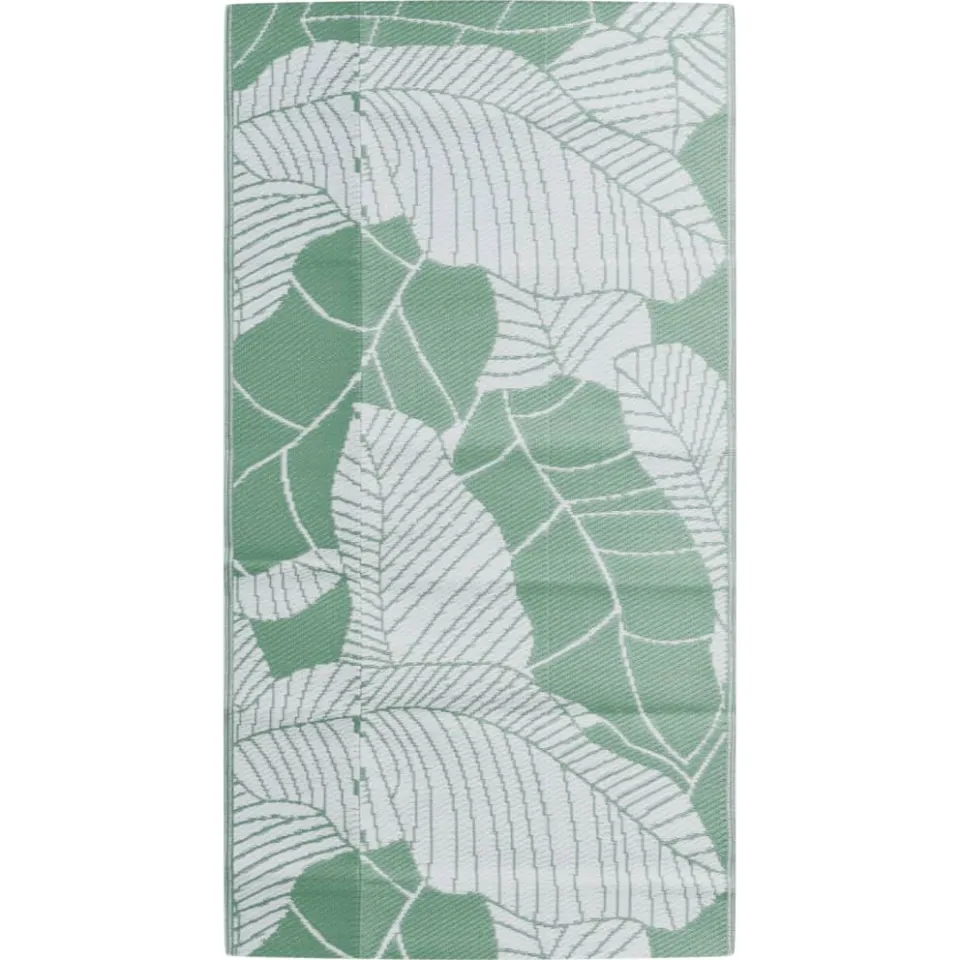 vidaXL Buitenkleed ARAKIL 80x150 cm polypropeen groen