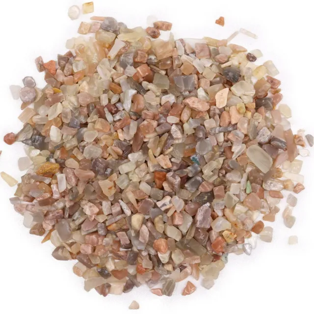 Ancient Wisdom Edelsteen - Maansteen edelsteenfragmenten 1 kg multicolor - mineralen - kristallen - natuursteen - decoratie - stenen
