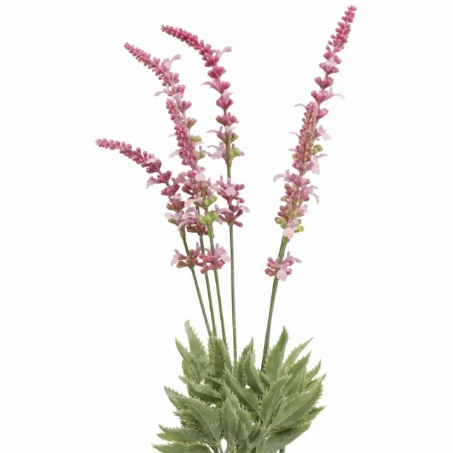 Viana Kunstbloemen, lavendeldecoratie, bosje lavendel paars 45cm 3 st