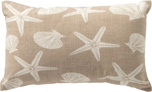 Dutch Decor ORLI - Sierkussen 30x50 cm - Pumice Stone - beige - Inclusief binnenkussen - Luxe kussens voor woonkamer & bank