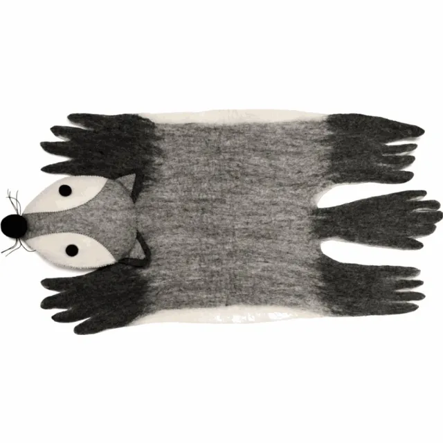 Gamcha Vloerkleed Wolf - Vloerkleed Veelkleurig