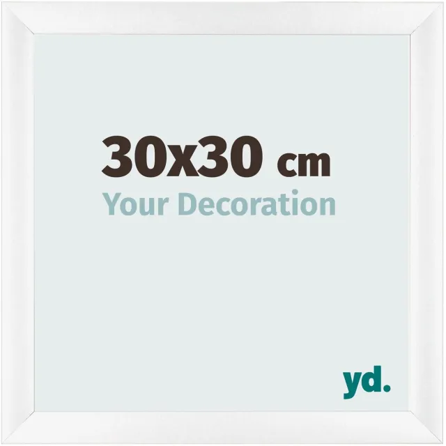 yd. Your Decoration - Fotolijst 30x30 cm - MDF - Wit Mat - Pisa
