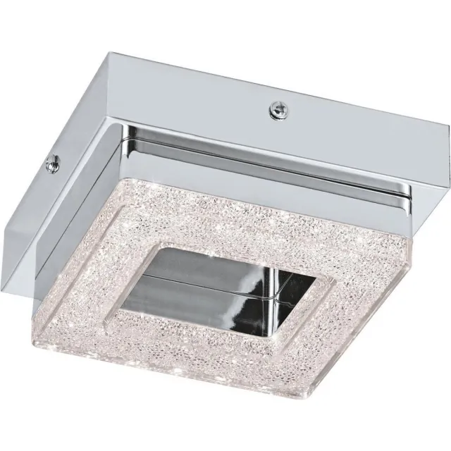 EGLO Fradelo - Wand/Plafondlamp - 1 Lichts - Chroom, Helder
