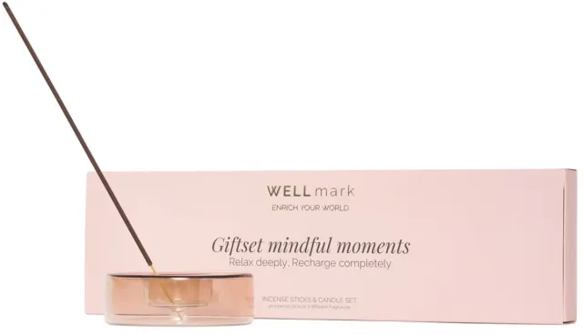 Wellmark Wierook cadeauset Mindful moments Roze