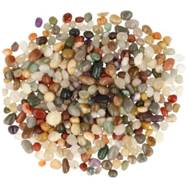 Ruben Robijn India mix 250 gr. trommelstenen (mt1-2) Bonte kleuren