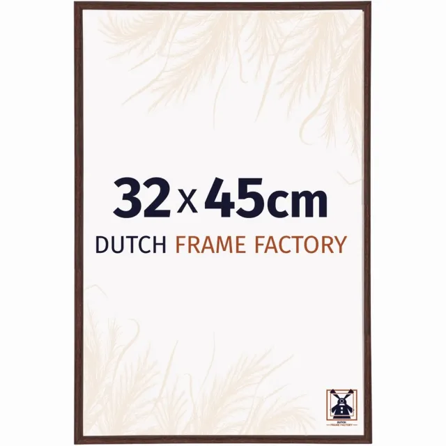 Dutch Frame Factory Fotolijst 32x45 cm - Kunststof - Bruin - Angers