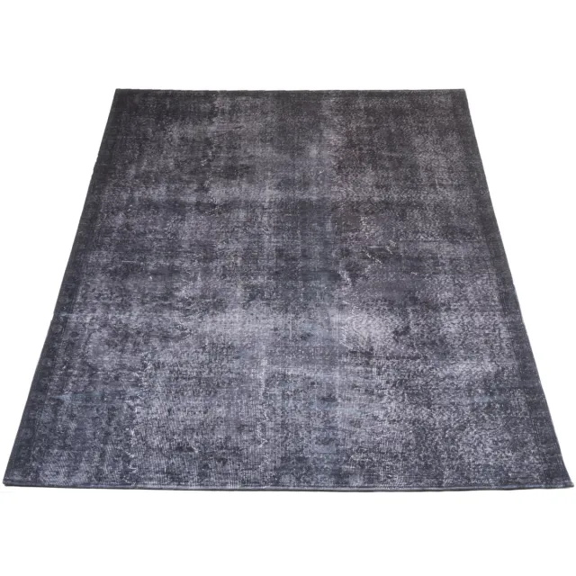 Veer Carpets Vloerkleed Yves Antraciet 160 x 230 cm - Laagpolig Synthetisch Vloerkleed – Vintage / Klassiek Medaillon