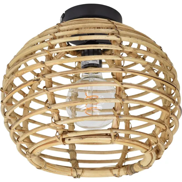 Urban Interiors Plafondlamp - Bamboe large- Ø30 Bruin
