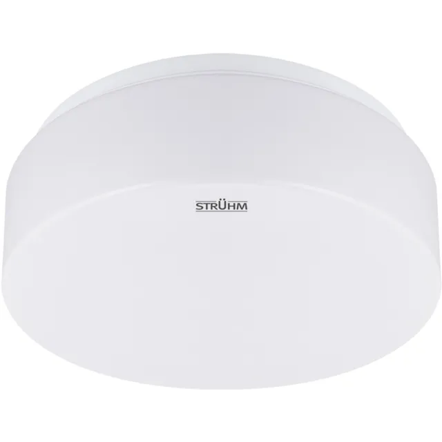STRÜHM IGLO C - Plafondlamp - Opbouw - Rond - 1 X E27 Fitting - Wit - Ø210 mm