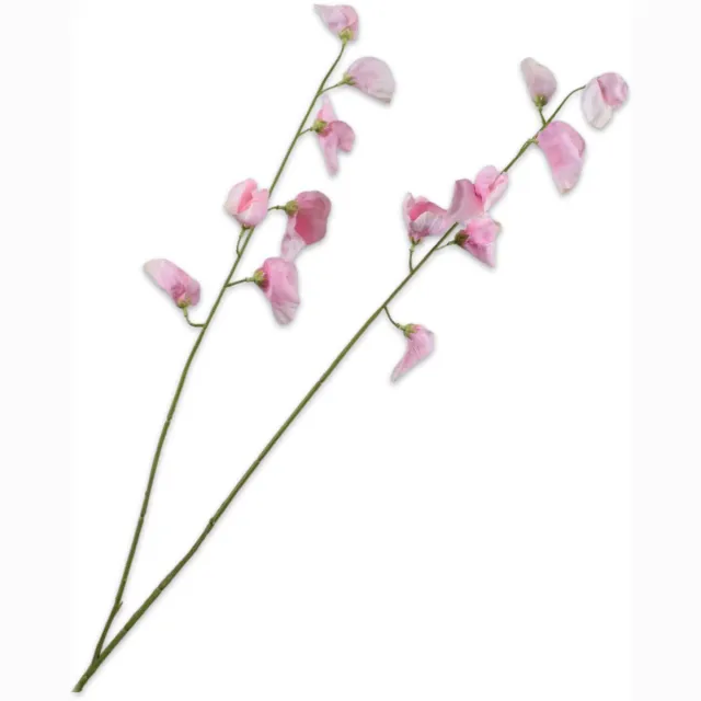 Silk-ka Kunstbloem - wit - H89 cm