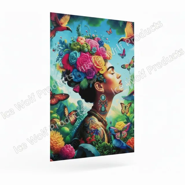 OroWolf Tropical Muse – A4 Kunstposter op Fotopapier Multicolor