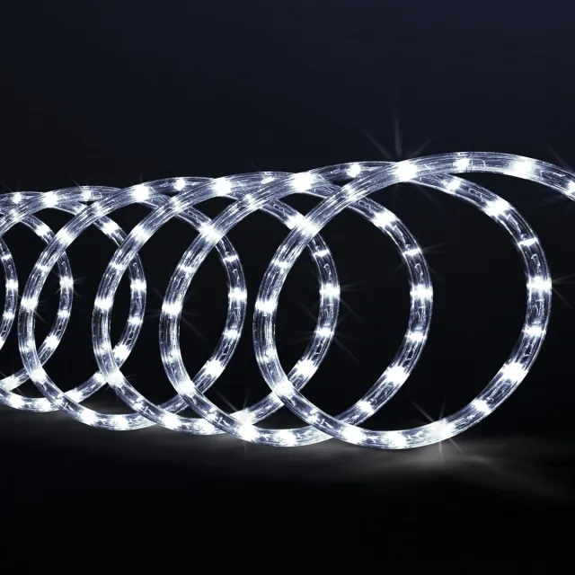 Feeric lights & Christmas Feeric lights Lichtslang - 180 led lampjes - helder wit - 10 m - kerstverlichting - slangverlichting