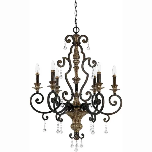 Steady Lighting Moderne Kroonluchter - Steady Lighting - Metaal - Modern - E14 - L: 71.1cm - Voor Binnen - Woonkamer - Eetkamer - Blauw
