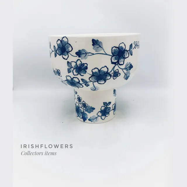Villa Pottery Vaas - Decoratie - Villa Pottery - Voorjaar - Voorjaarsvaas - Keramiek - Woondecoratie - Dutch blue 5 Wit