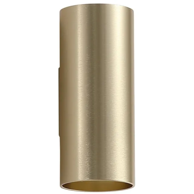 Searchlight Electric Up & Down ronde wandlamp (GU10) - goud