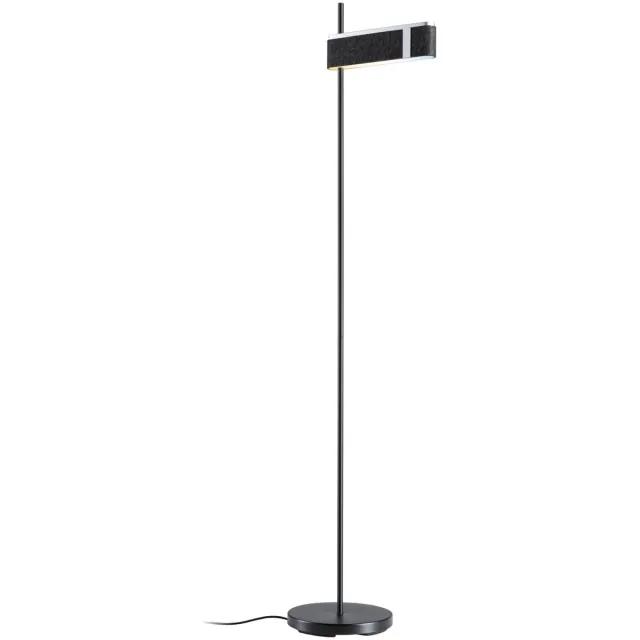 Paulmann Staande LED-lamp Smart Home Zigbee 3.0 Jagun Tunable White 1250lm 19,5W Antraciet Vilt, Kunststof, Metaal