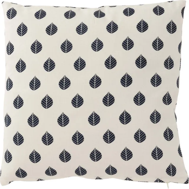 Dulaire Sierkussen Katoen Blauw/Wit 45x45 - incl. vulling