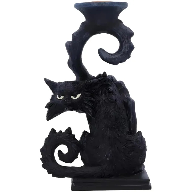 Nemesis Now Spite 18.5cm Kaarsenstandaard - Zwart