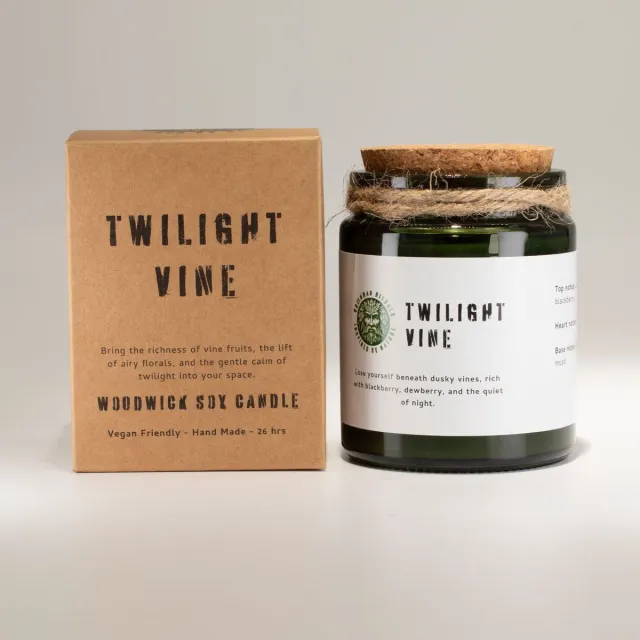 Ancient Wisdom Greenman Woodwick sojakaars - Twilight Vine