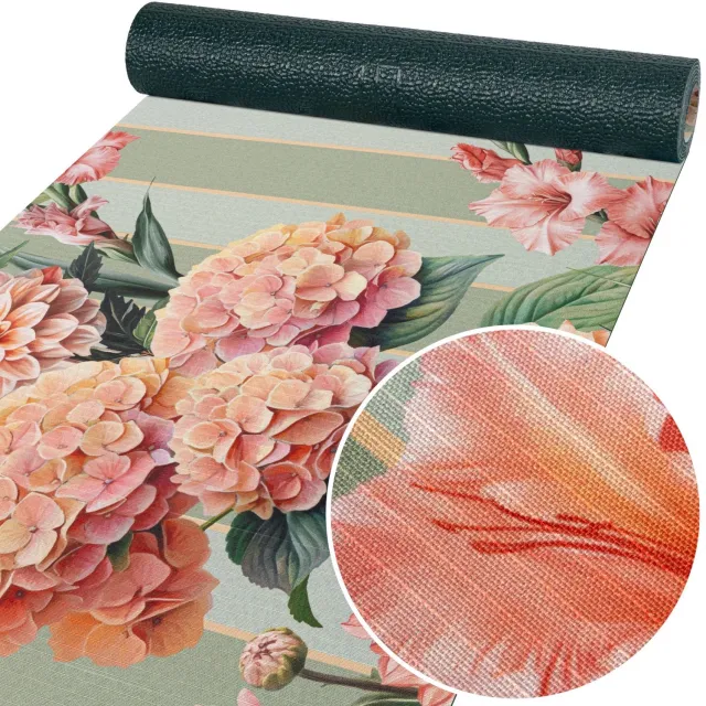 ANRO Keukenloper Liora Hortensia's Meerkleurig – Antislip Op Rol Gangloper Tapijtloper