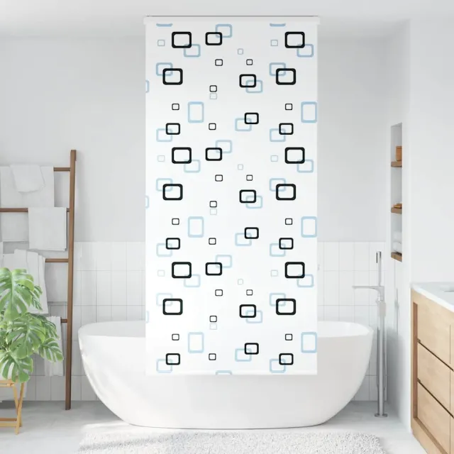 vidaXL Doucherolgordijn met cassette 110x240 cm stofbreedte 106 cm meerkleurig