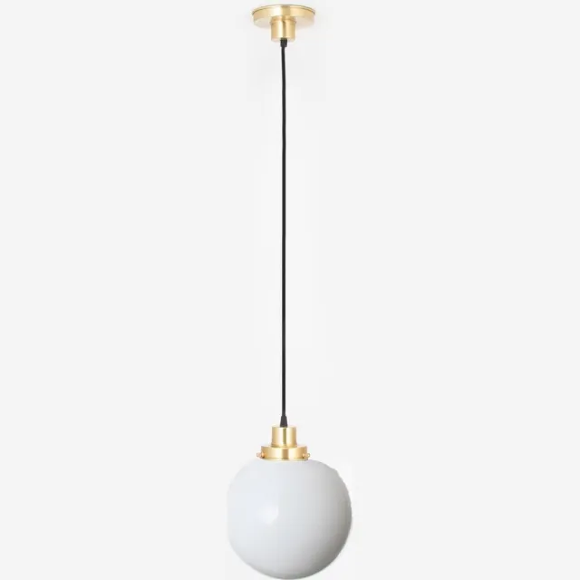 Coloured by Art Hanglamp aan snoer Bol 25 20's Messing - Art Deco Trade