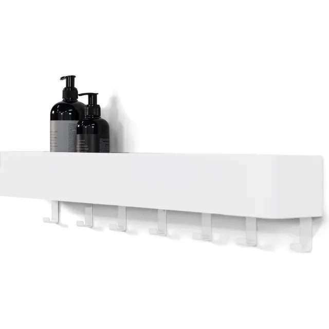 Spinder Design kapstok Multi 7 - Wit - 7 haken - Staal