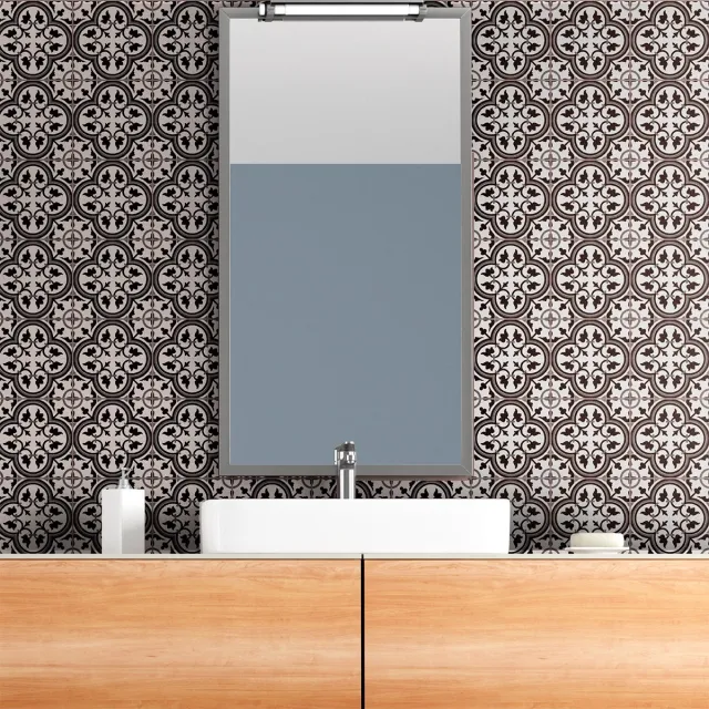 Ambiance Sticker Zelfklevende tegelmuurstickers voor keuken en badkamer - 9 AZULEJOS IOLANDA tegelstickers - 9 stickers 20x20cm Multi color