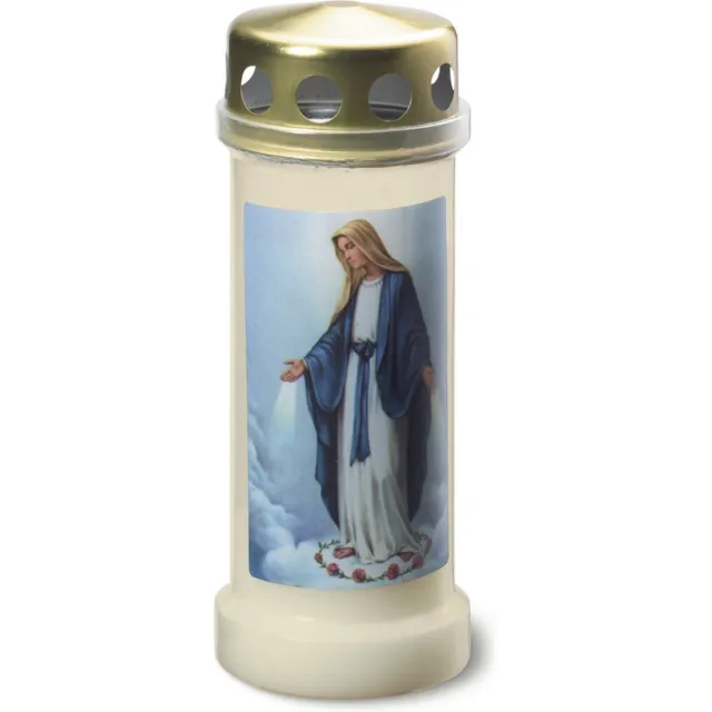 Bolsius Maria-Kaars-17 cm hoog Wit