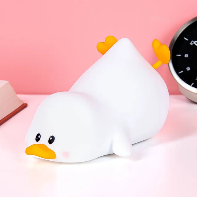 Winkee Clumsy Duck Nachtlampje van Winkee wit