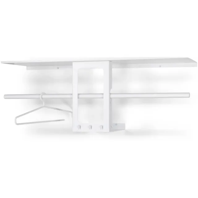 Spinder Design wandkapstok Luno Small 100 Wit