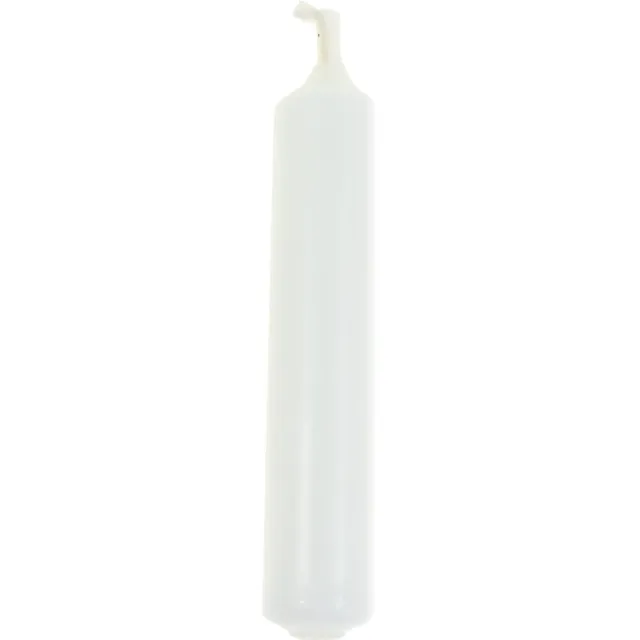 Viana Piramidekaarsen wit kleine kaarsen 6,5cm 24 st
