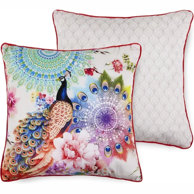 Hip Vierkant sierkussen 48x48 cm polyester HIP no.7057 multi Multikleur