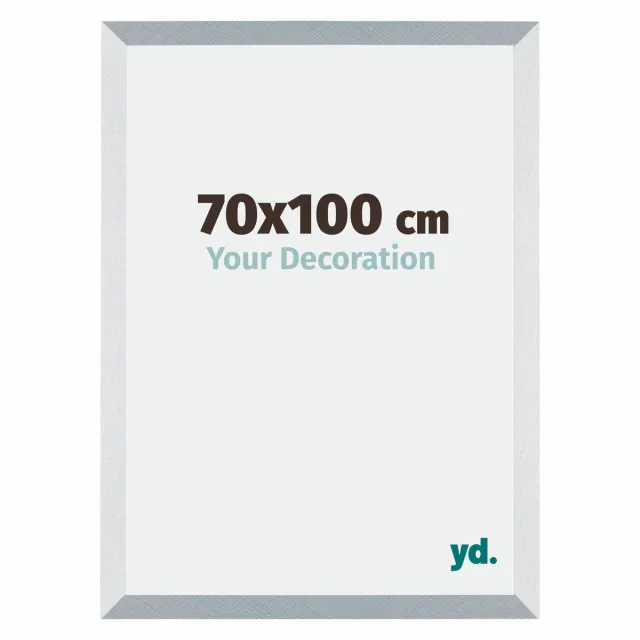 yd. Your Decoration - Fotolijst 70x100 cm - MDF - Aluminium Geborsteld - Mura