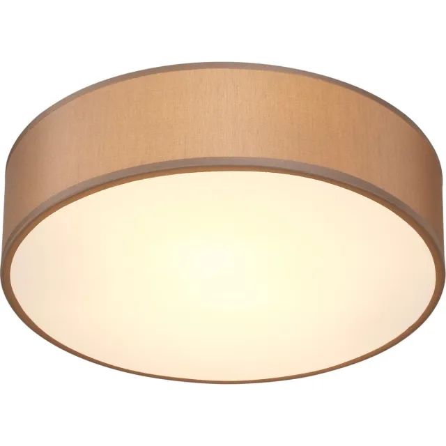 Monzana Plafondlamp - 40W Rond 38cm Fitting E27 - Taupe