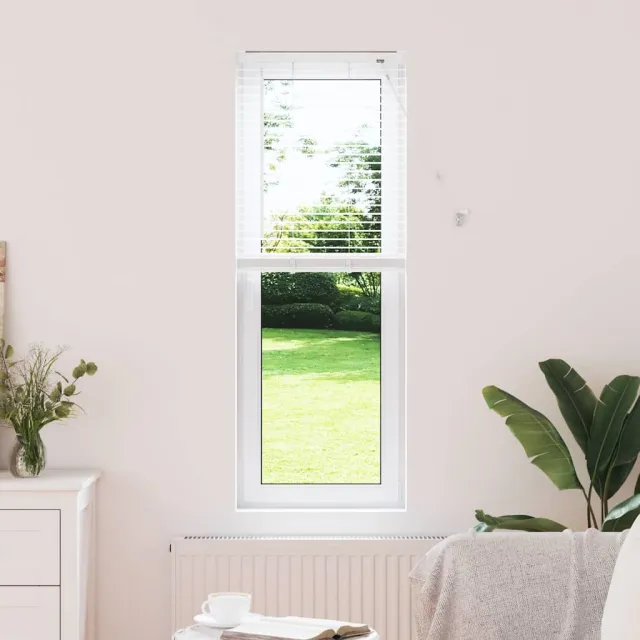 vidaXL Venetiaanse jaloezie Wit 130 x 50 cm 25 mm Aluminium