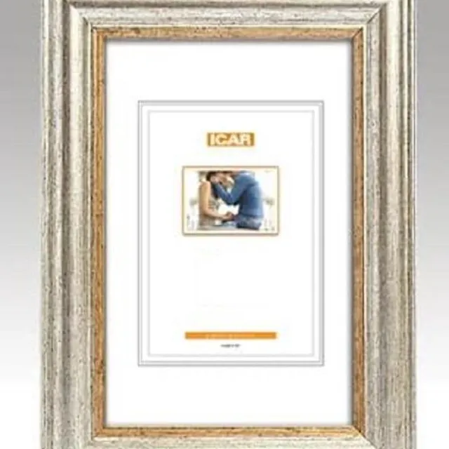 Icar Kunststof Fotolijst Rolls Goud/Goud 13x18 cm