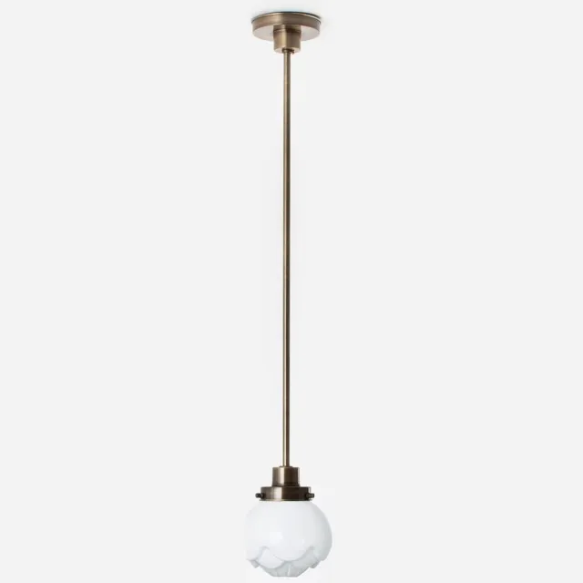 Coloured by Art Hanglamp Paeonia 20's Brons - Art Deco Trade