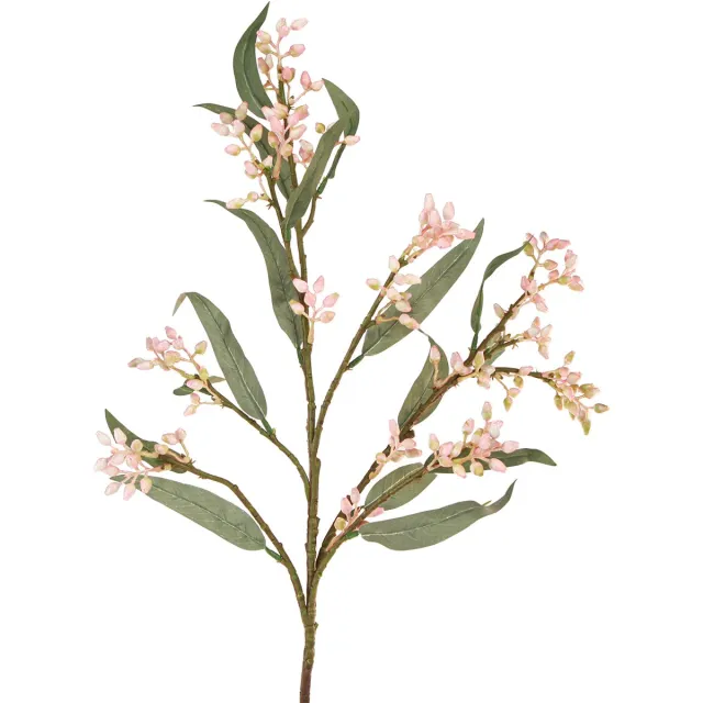 Viana Eucalyptus Kunstmatige Tak Bladeren Knoppen 75cm 2st groente