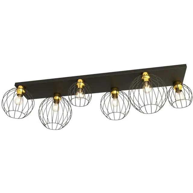 Emibig NEST 6 BL GOLD Black