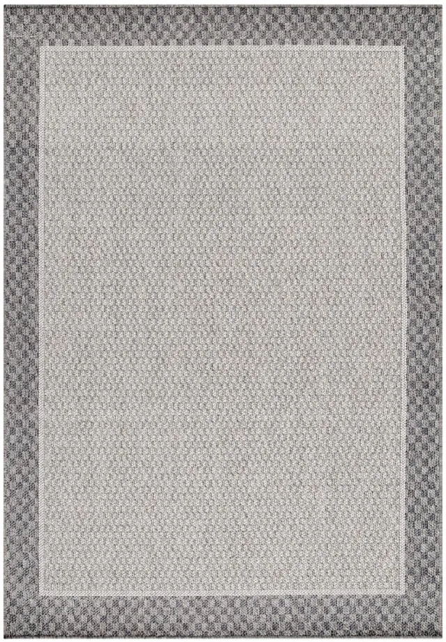 Dutch XXL Buitenkleed | Aruba | Raster | Crème | 160x230 cm | Buitentapijt | Tuintapijt
