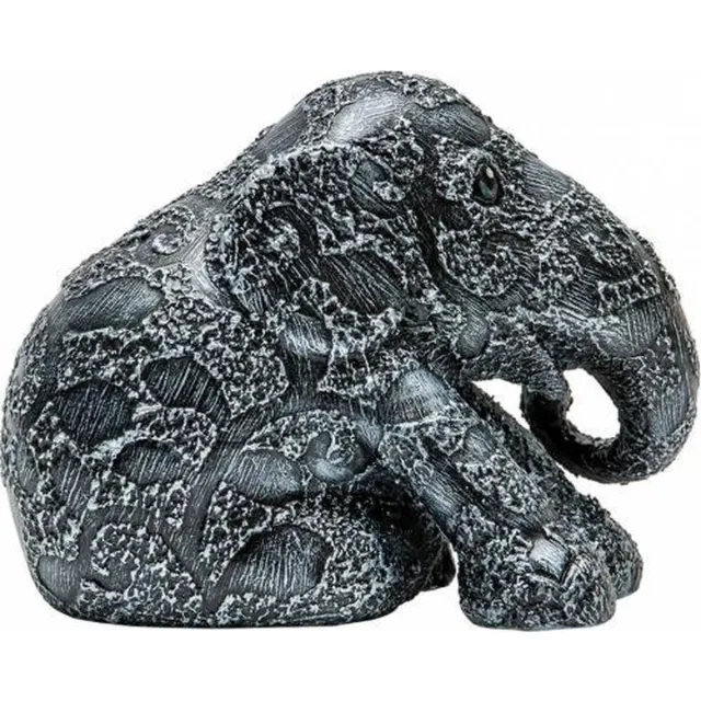 Elephant Parade Silver Clover 15 cm Elephant parade Handgemaakt Olifantenstandbeeld Multi