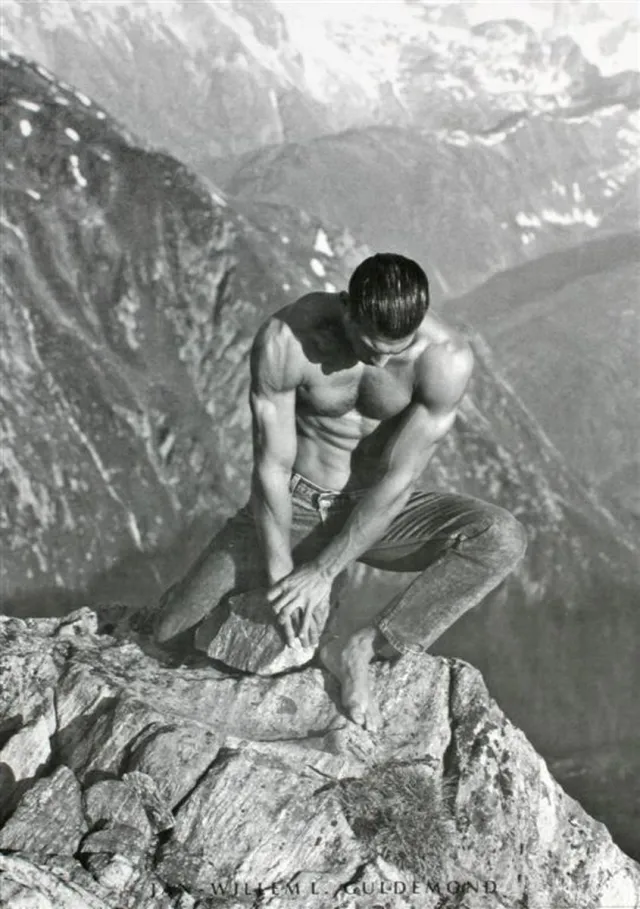 Catch Projecten Poster - Atlas - J.W.L Gulemond - Zwart/Wit - Fotografie - Jaren 80