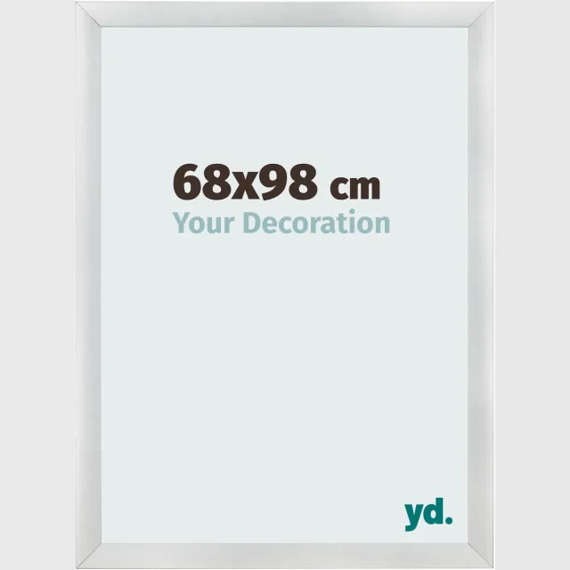 yd. Your Decoration - Fotolijst 68x98 cm - MDF - Zilver Mat - Pisa
