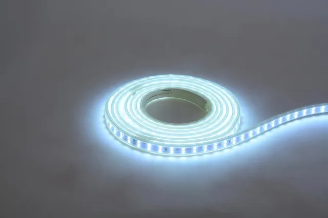 Ledstorage 5m - LED strip -Lichtstrip met aansluiting- Directe 220V aansluiting - Dimbaar - Geen driver nodig - Keuken - Slaapkamers - Woonkamers-IP67 Waterdicht-100cm(1M)- 120Led/1meter- 16W/1meter - 1920Lumen -6000K Wit licht