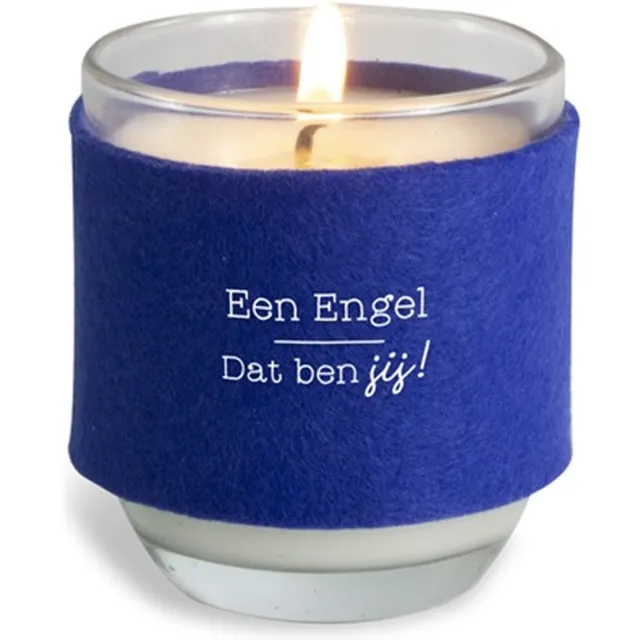 Miko Engel-kaars-cosy candle wit